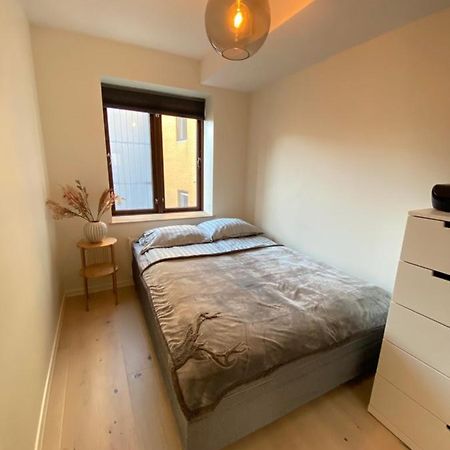 Moderne Leilighet Midt I Sentrum Av Фредрикщат Екстериор снимка
