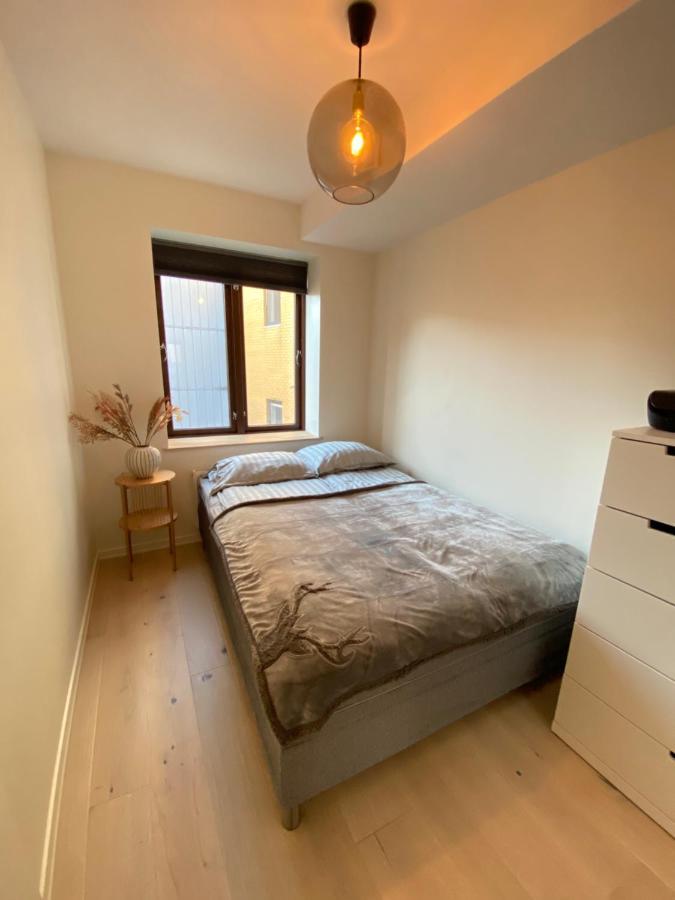 Moderne Leilighet Midt I Sentrum Av Фредрикщат Екстериор снимка